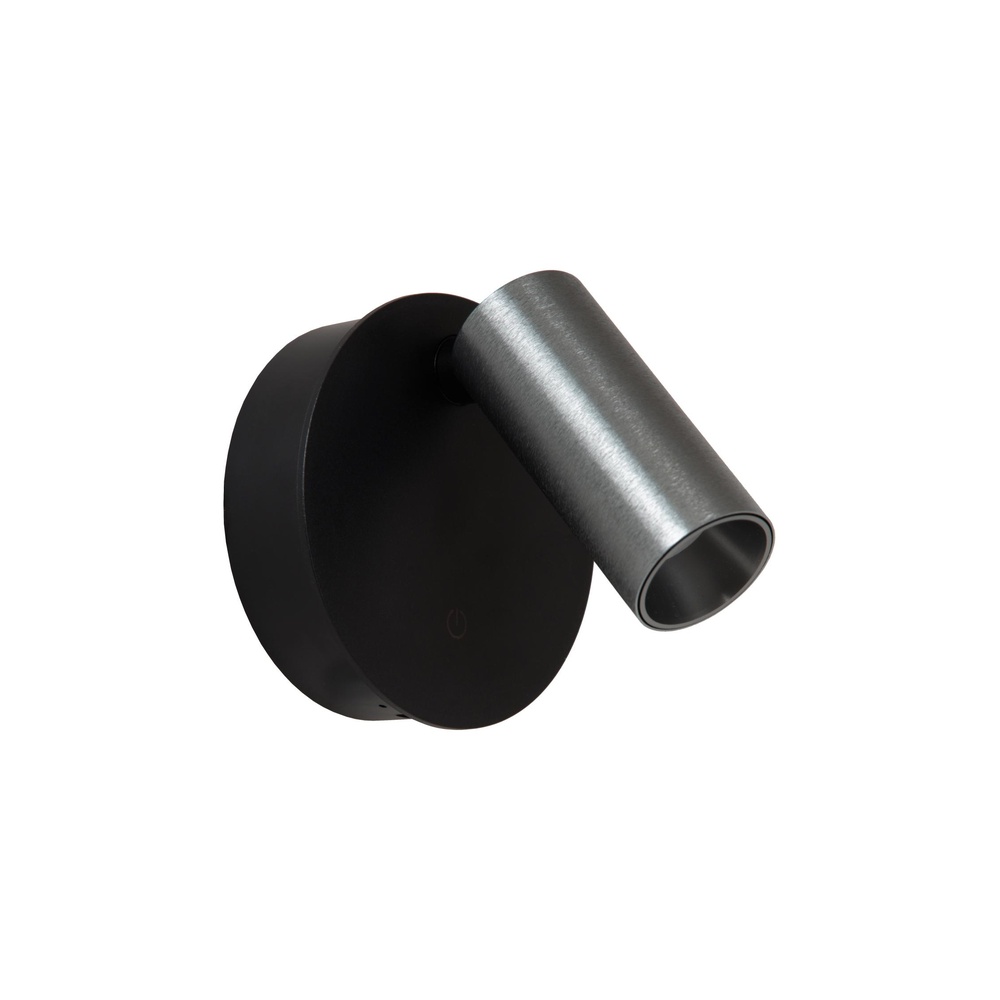 Lucide Oplaadbare wandlampToni magnetisch metaalgrijs - 29933/02/15